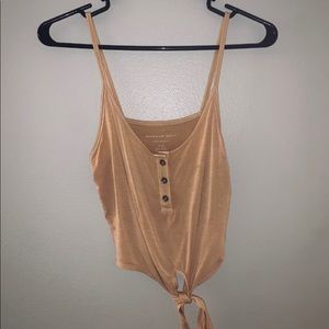 Crop tie tank